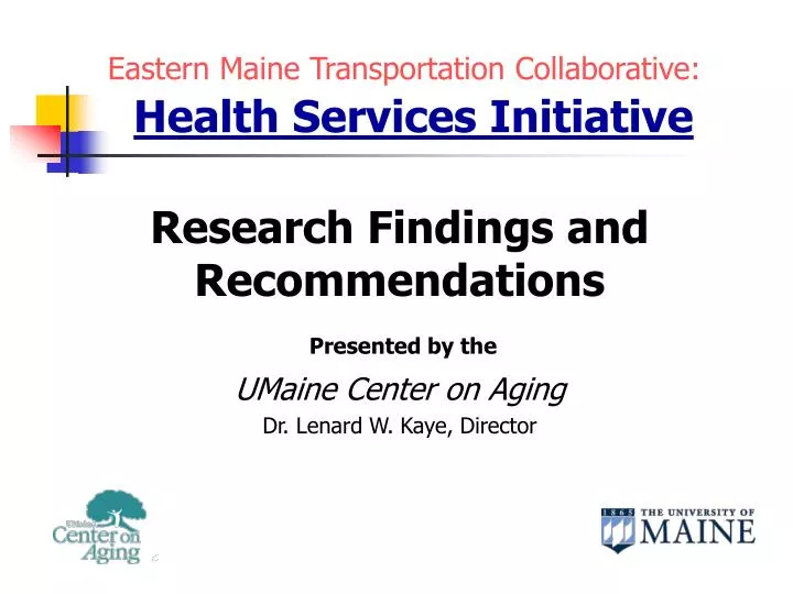 eastern maine transportation collaborative health services initiative