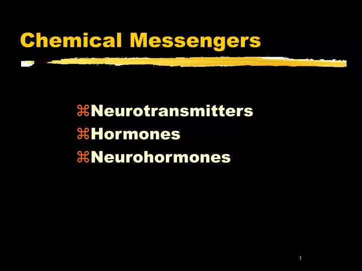 chemical messengers