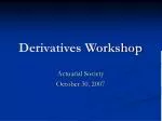 Derivatives Workshop - slide 1
