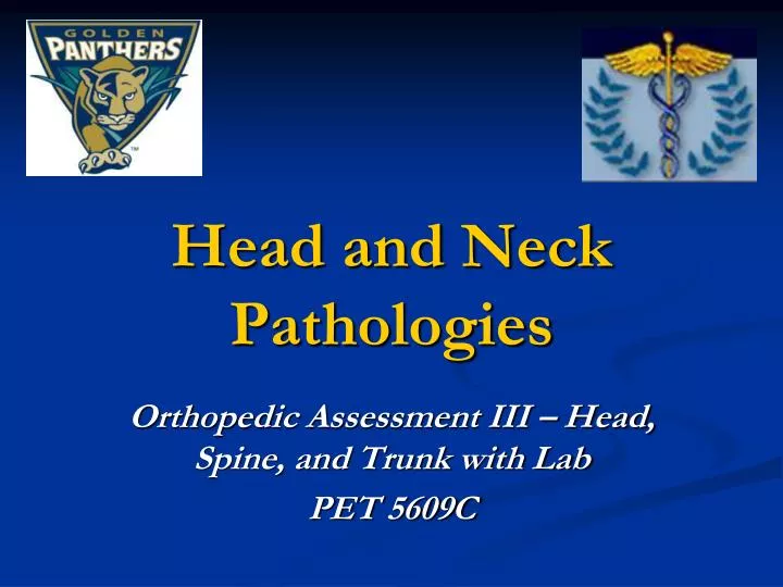 head and neck pathologies