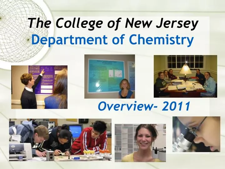 the college of new jersey department of chemistry