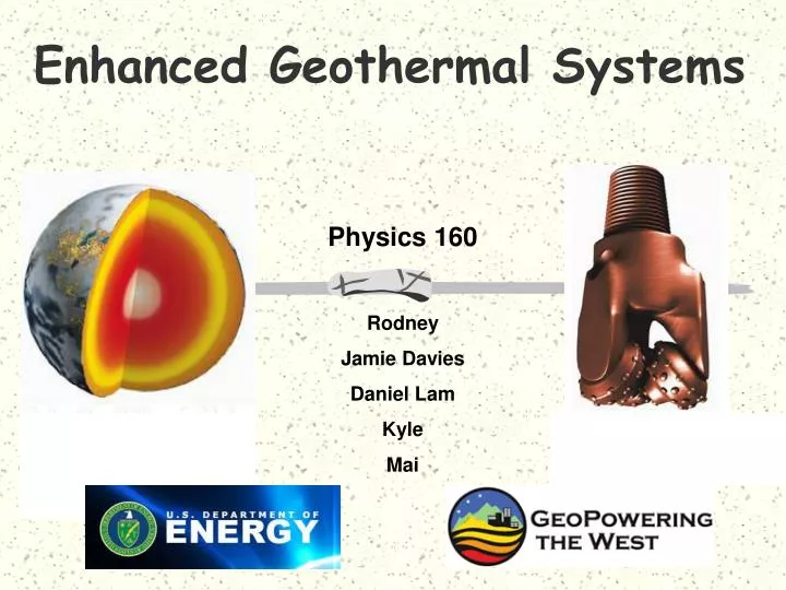 enhanced geothermal systems