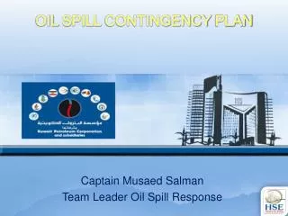 OIL SPILL CONTINGENCY PLAN