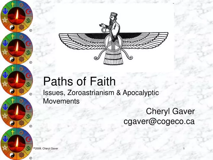 paths of faith issues zoroastrianism apocalyptic movements