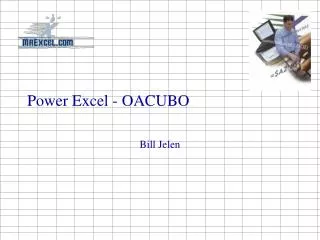 Power Excel - OACUBO