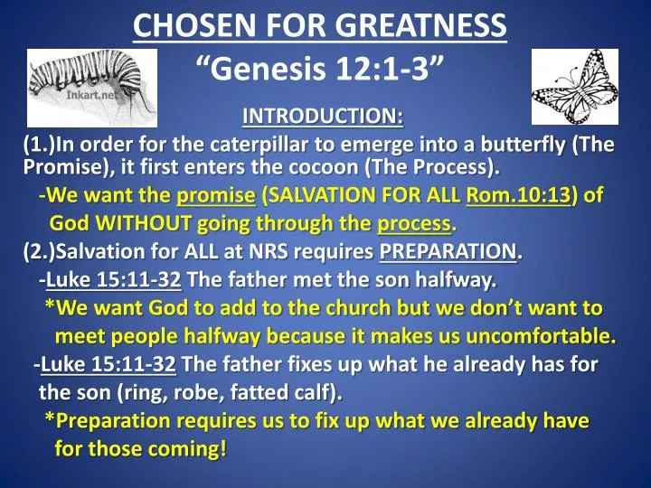 chosen for greatness genesis 12 1 3