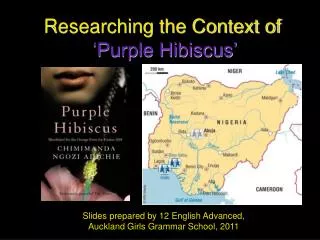 Researching the Context of ‘Purple Hibiscus’