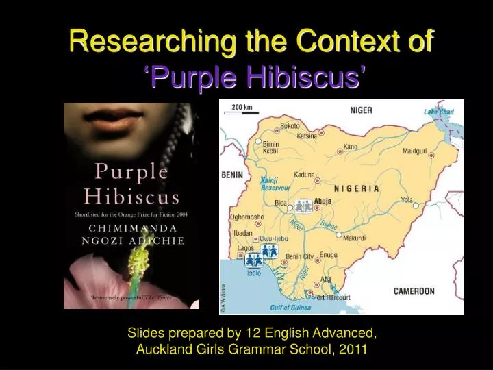 researching the context of purple hibiscus