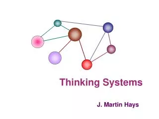 Thinking Systems