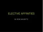 ELECTIVE AFFINITIES - slide 1