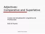 Adjectives: Comparative and Superlative - slide 1