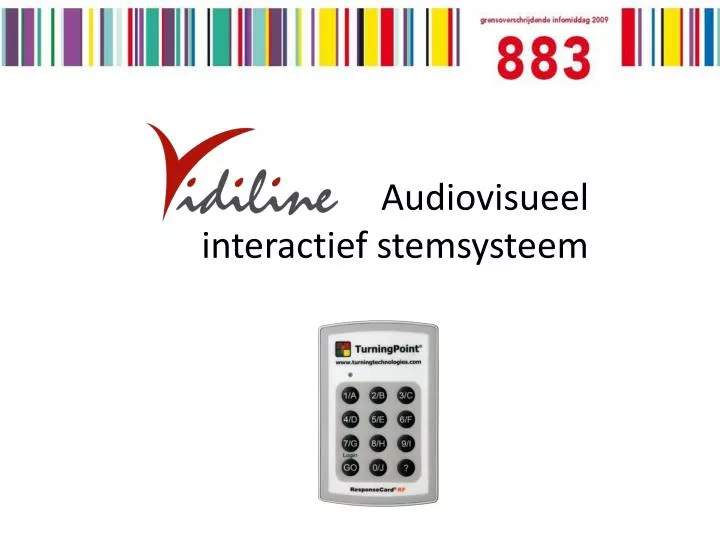 audiovisueel interactief stemsysteem