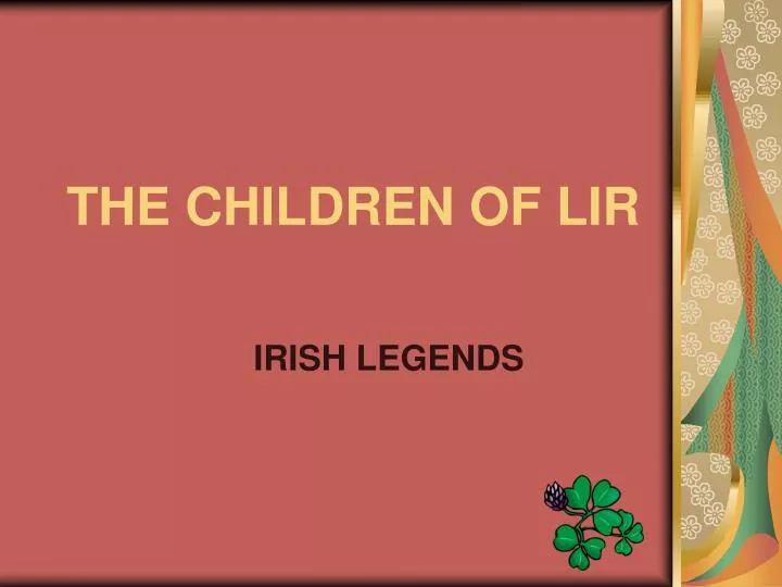 the children of lir