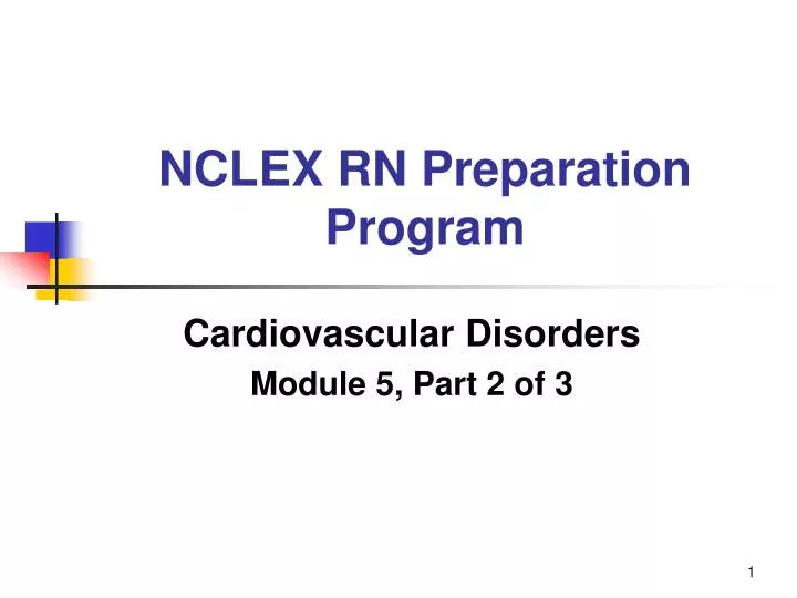 nclex rn preparation program