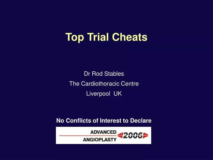 top trial cheats