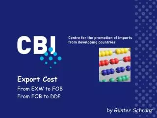 Export Cost