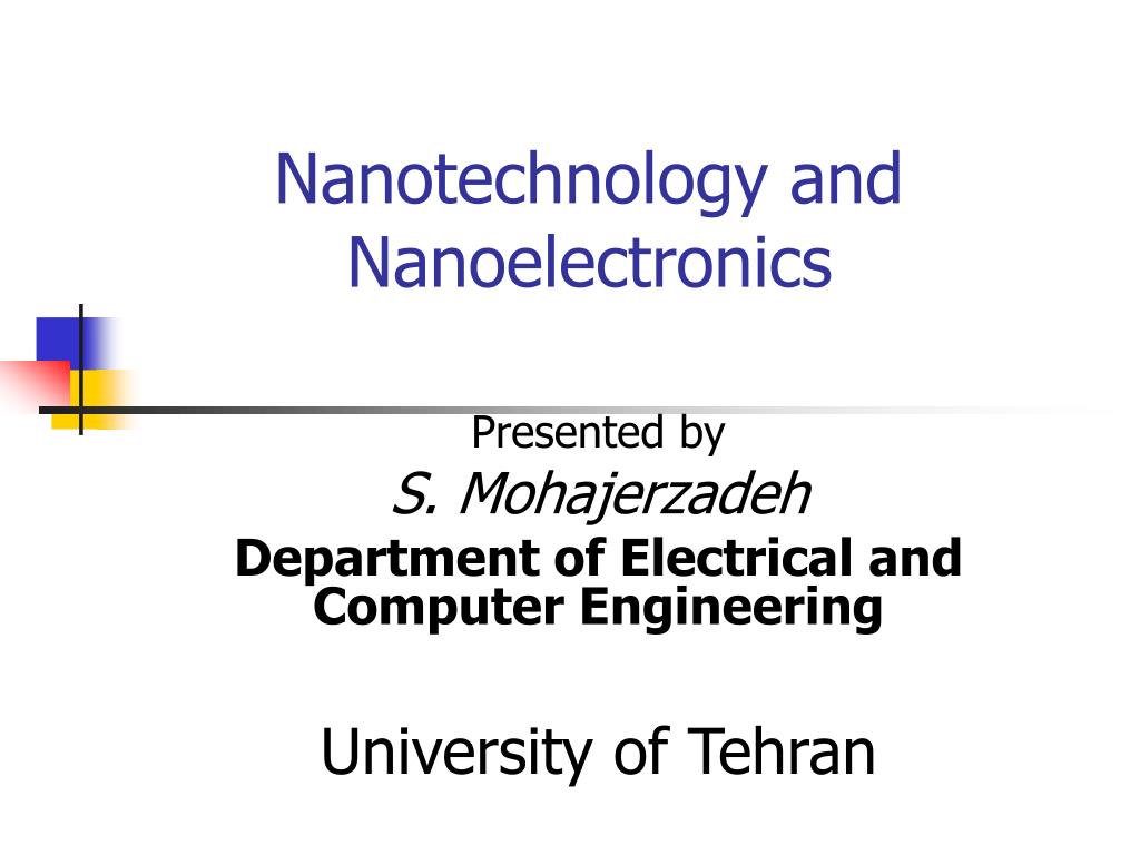 PPT - Nanotechnology and Nanoelectronics PowerPoint Presentation, free ...