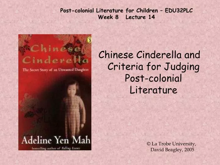 post colonial literature for children edu32plc week 8 lecture 14