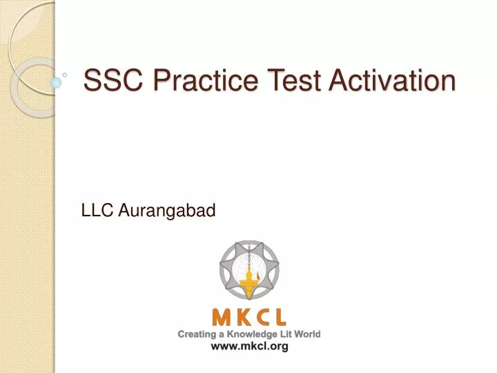 ssc practice test activation