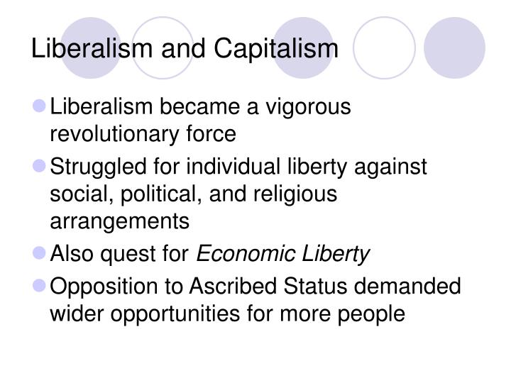 liberalism and capitalism
