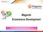 Magento Developers - Magento Ecommerce Development
