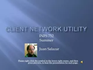 Client Network utility