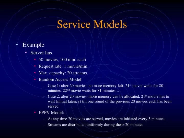service models