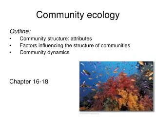 Community ecology