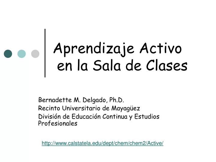 aprendizaje activo en la sala de clases