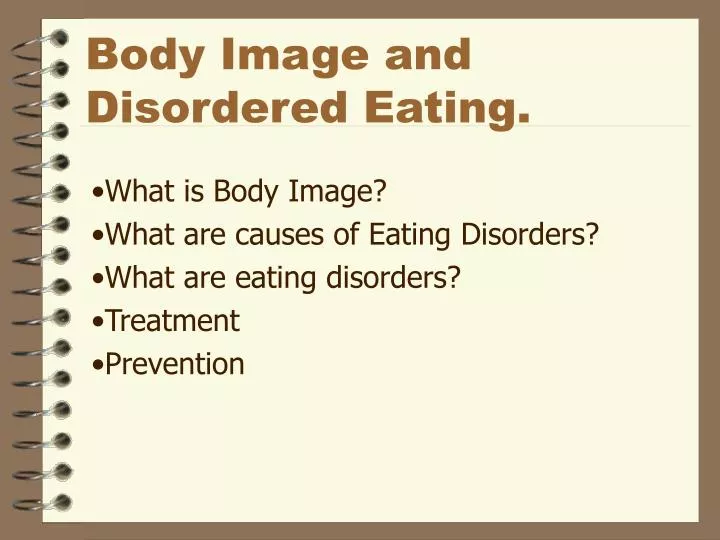 body image and disordered eating