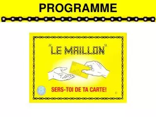 PROGRAMME