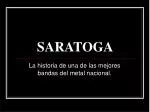 SARATOGA - slide 1