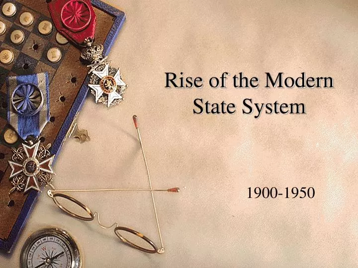 rise of the modern state system