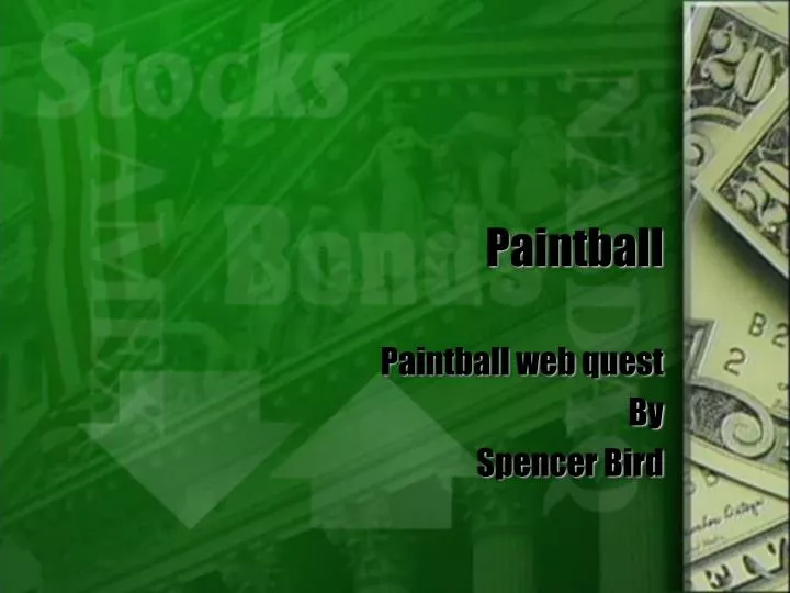 paintball