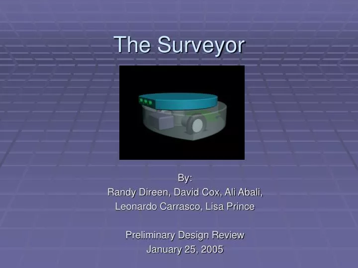 the surveyor