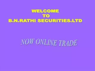 NOW ONLINE TRADE