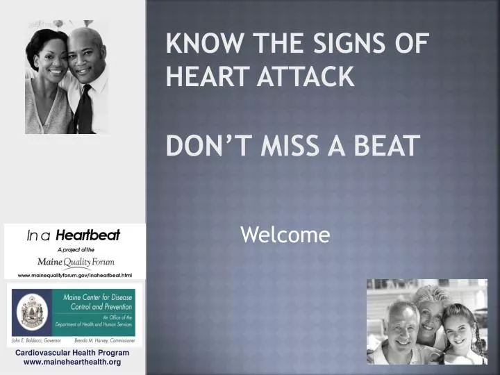 know the signs of heart attack don t miss a beat