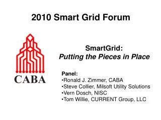 2010 Smart Grid Forum