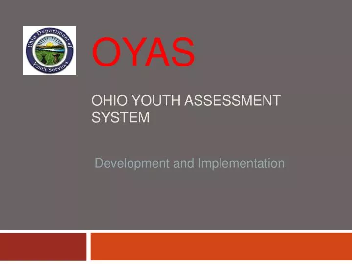 oyas ohio youth assessment system