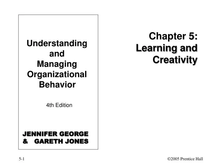 chapter 5 learning and creativity