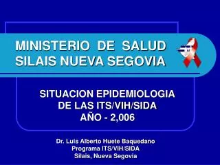 MINISTERIO DE SALUD SILAIS NUEVA SEGOVIA