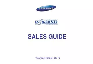 SALES GUIDE