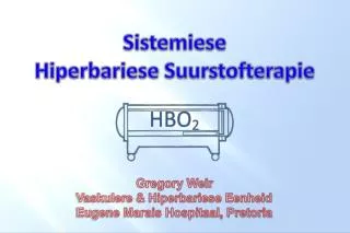Sistemiese Hiperbariese Suurstofterapie