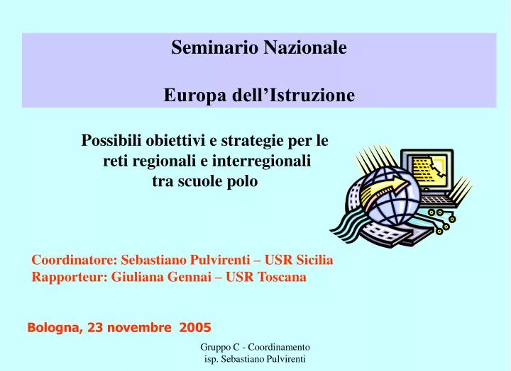 seminario nazionale europa dell istruzione