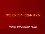 DROGAS PSICOATIVAS - slide 1