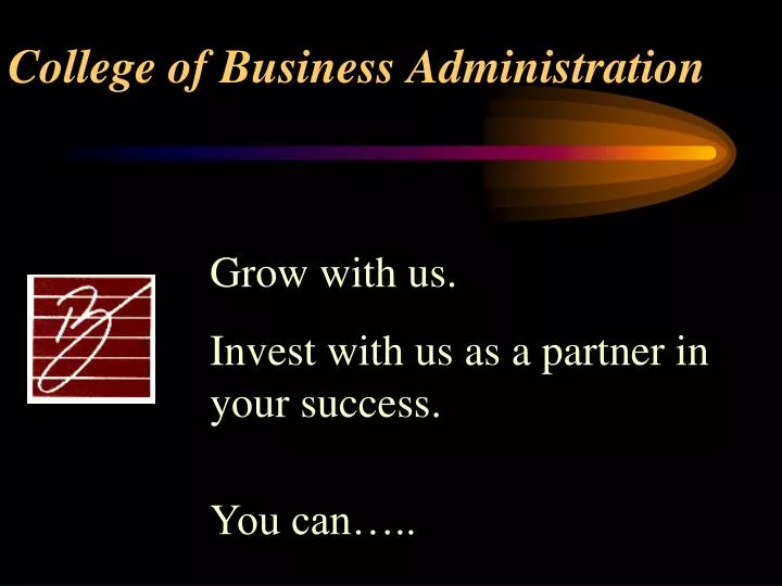 college of business administration