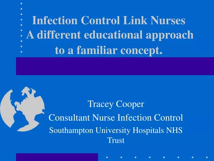 infection control link nurses a different educational approach to a familiar concept