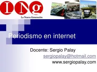 periodismo en internet