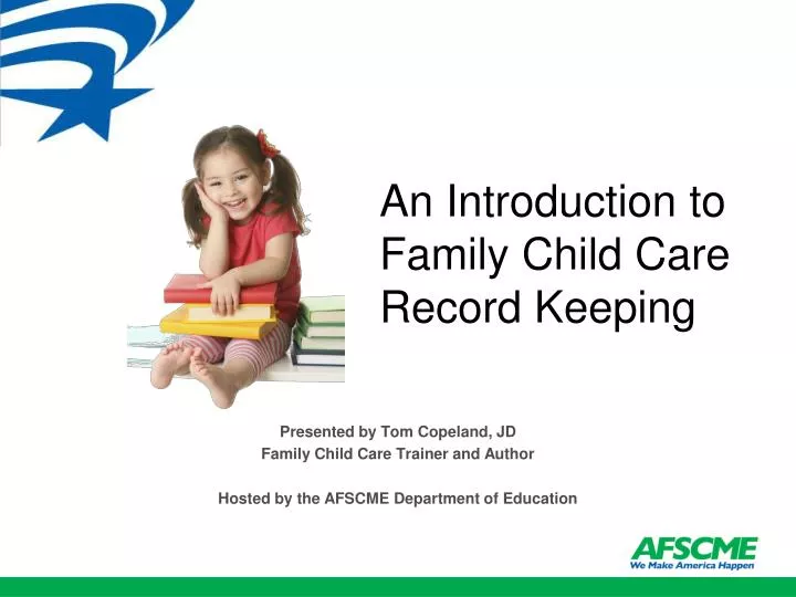 an introduction to family child care record keeping