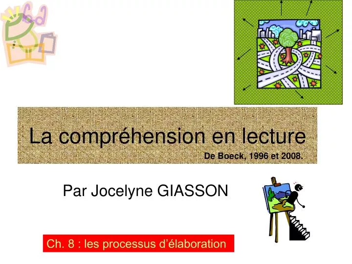 la compr hension en lecture